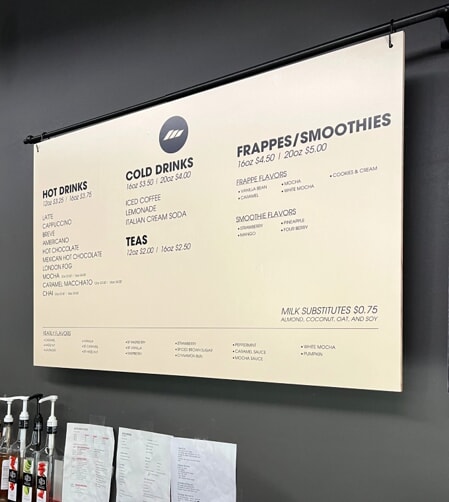 Menu Boards